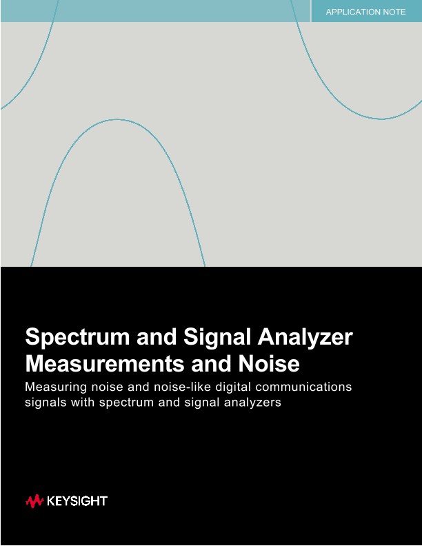 Spectrum and Signal Analyzer Measurements and Noise PDF Asset Page